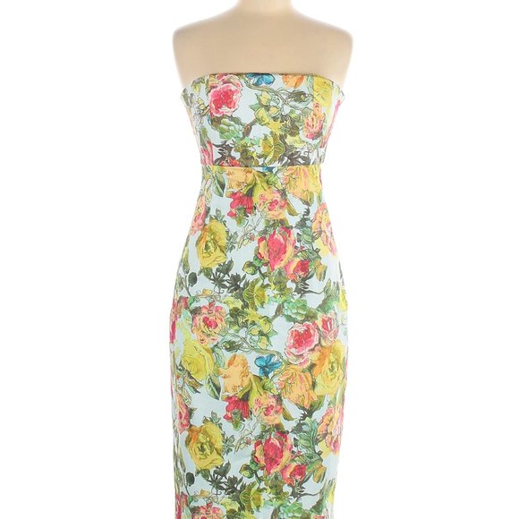 ALICE + OLIVIA Floral Sheath Dress - Picture 2 of 3